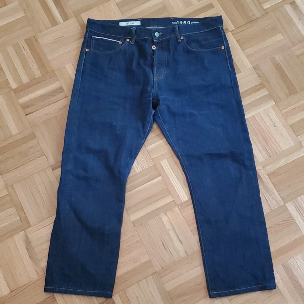 Men's Slim Gap Selvedge Denim